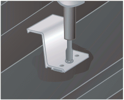 VersaBracket bolt-down bracket installation example