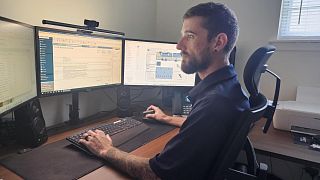 Dylan Working on an Estimate with SRP